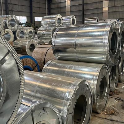 Low Carbon Galvanized GI Steel Coil 26 28 Gauge 6 Mm Hot Dipped