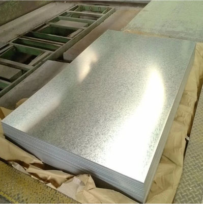 DX54D DX55D Galvanized Steel Sheet Plate For Advertisement And Decoration