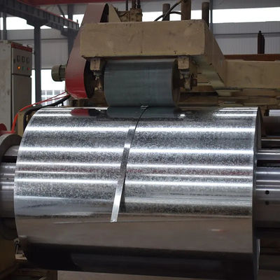 Galvanized Steel Coil ASTM DX51D SGCC Hot Dipped 16 Gauge For Coustruction