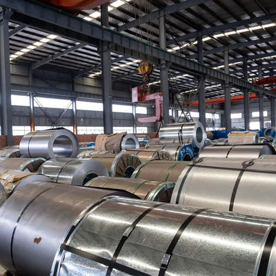 Galvanized Steel Coil ASTM DX51D SGCC Hot Dipped 16 Gauge For Coustruction