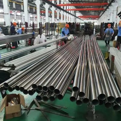 ASTM A312 Polished Decorative Stainless Steel Pipe CR Tube Seamless SCH40 Thickness