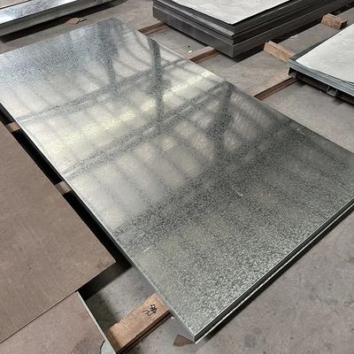 G60 AISI Dx51d Z40g Galvanized Steel GI Plate Sheet Zinc Coated Regular Spangle