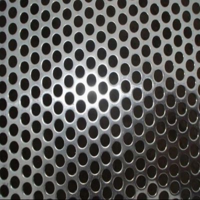 Well Perforated Metal Galvanized Steel Sheet Plate 5mm With Different Hole Shape