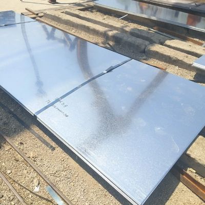 SPCC DC01D Galvanized Steel Sheet Gi Plate 4' x 8' ISO Certificate For Roofing