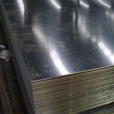 DX51D DX54D Hot Dipped GI Plain Sheet Galvanized Sheet Metal Steel