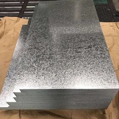 Hot Dip Gi Z60 Z80 4mm Galvanized Steel Panels Zinc Sheet Metal