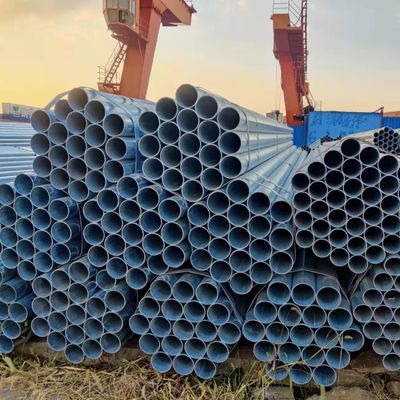 2 Inch Hot Dipped Galvanized Steel Tube And Pipe Round / Square