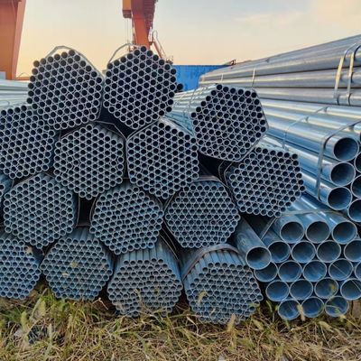 Od 15mm Galvanized Steel Tubing 1.5 Inch 4 Inch Zinc Coating Seamless