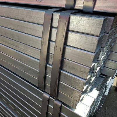 Q235B Galvanized Square Pipe For Water Gas Oil Transportation