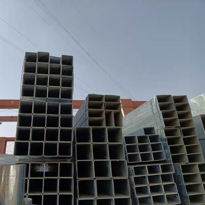 Q235B Galvanized Square Pipe For Water Gas Oil Transportation