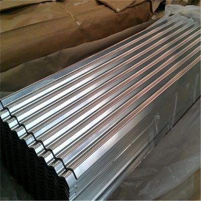 Zinc Corrugated Galvanized Steel Sheet Plate Z10 - Z29 For Roofing EN10147