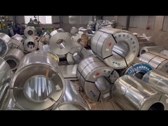 DX51D ม้วนเหล็กชุบสังกะสีม้วน 0.12 - 4.0 มม. Z275 GI Zero Spangle จุ่มร้อน